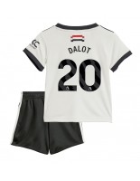 Manchester United Diogo Dalot #20 Alternativní dres pro děti 2024-25 Krátký Rukáv (+ trenýrky)